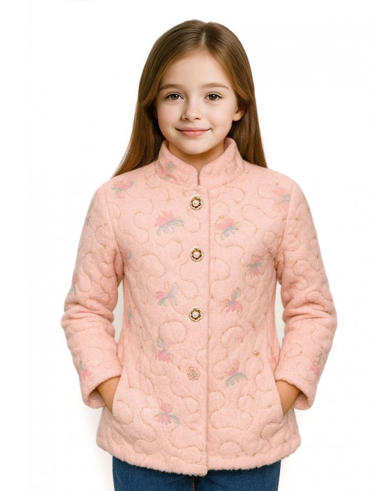 Girls Coat  Rose Pink